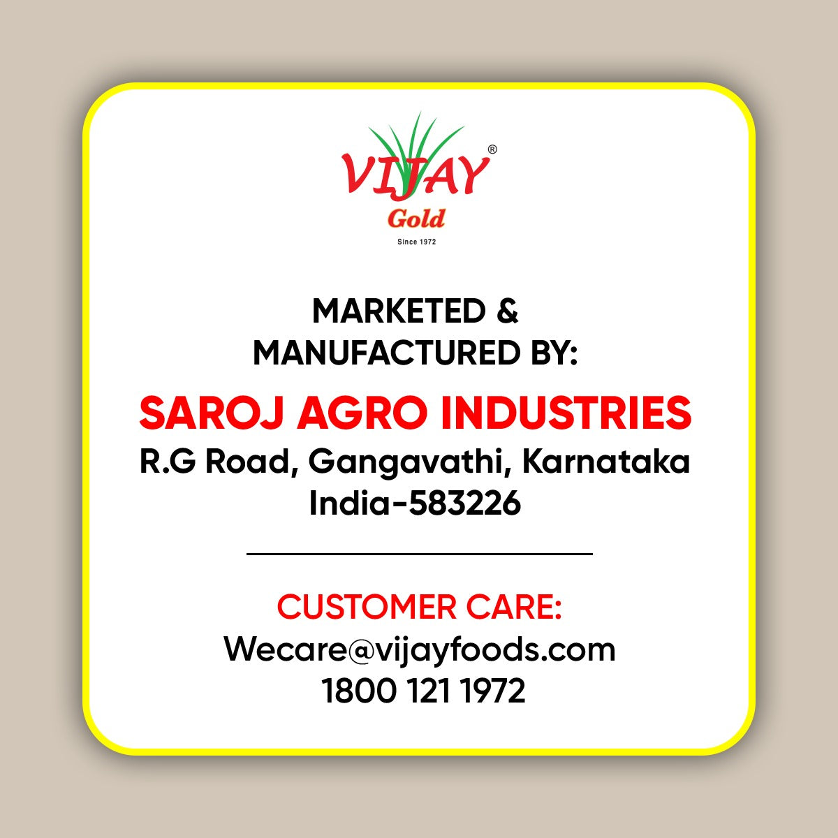 Vijay Ragi Malt (Sprouted Ragi Flour)- 400 grams