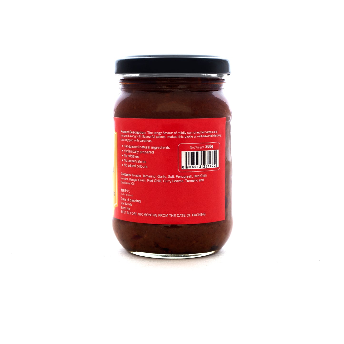 Tomato Pickle ( Andhra Sun Dried ) 300 grams