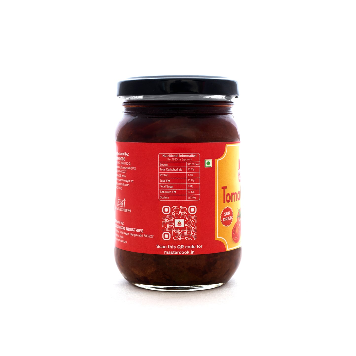 Tomato Pickle ( Andhra Sun Dried ) 300 grams